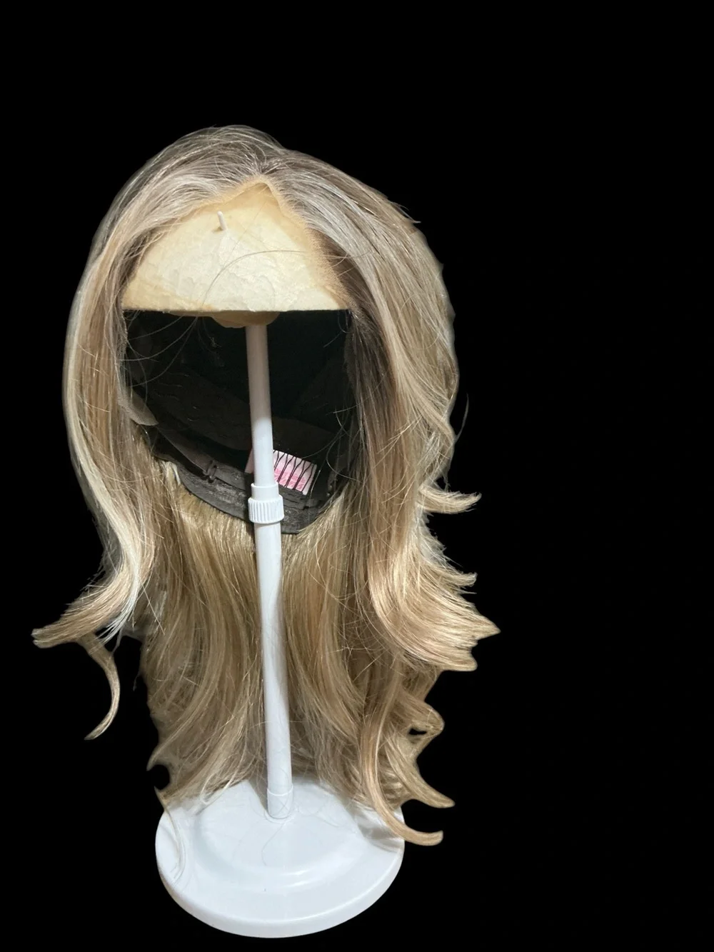 CSC Karys Brunch Blonde Long Wavy Synthetic Wig - Natural Ash Blonde